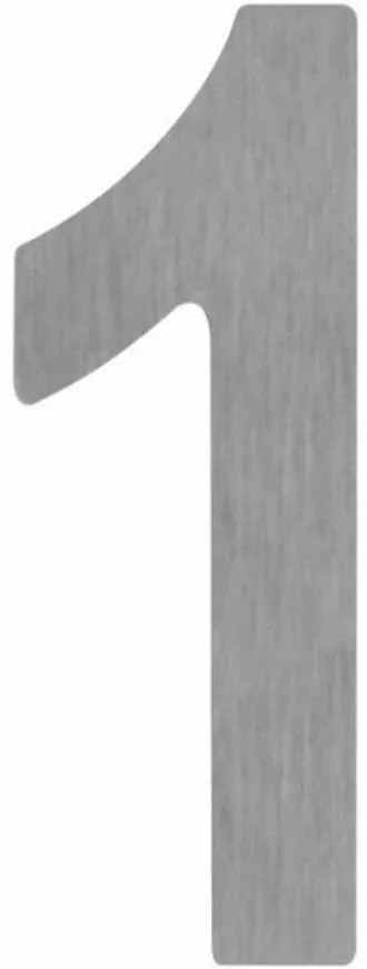 Číslica samolepiaca inox 50 mm (1)