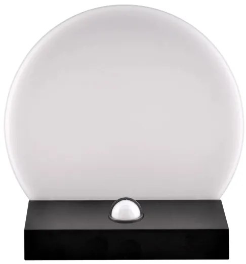 LED Vonkajšie nástenné svietidlo so senzorom TESA LED/10W/230V IP54 čierna