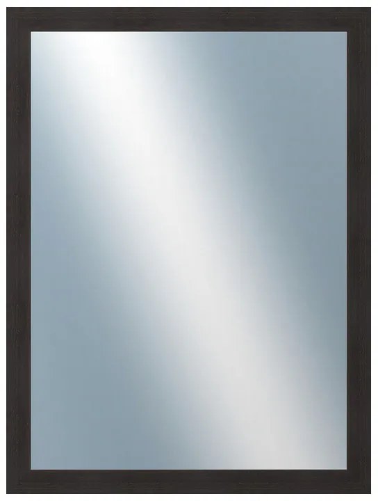 DANTIK - Zrkadlo v rámu, rozmer s rámom 60x80 cm z lišty 4020 hnedá (2767)