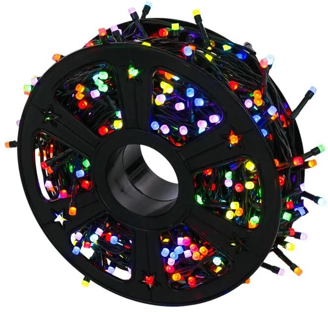 Vianočné svetielka LED 400l vonkajšie s programátorom a časovačom 17/25/LED/ww+m