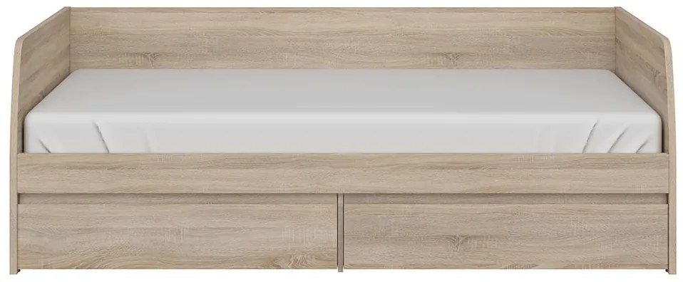 Jednolôžková posteľ 90 cm Noella (dub sonoma) (s roštom). Vlastná spoľahlivá doprava až k Vám domov. 1053146