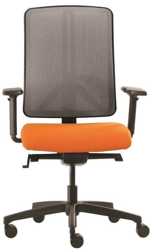 RIM -  RIM Kancelárska stolička FLEXi FX 1104 čalúnenie BLAZER, FLAX