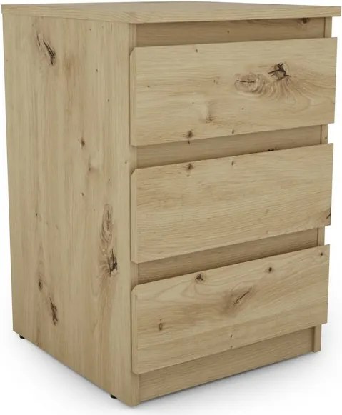 Skrinka/vysoký nočný stolík Carlos 403S, dub artisan