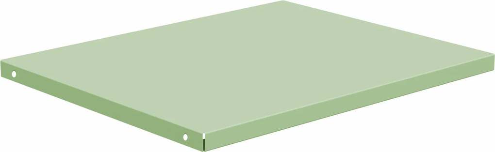 Kovová polica Alex, 448 x 360 x 20 mm, Fresh Style: pastelová zelená