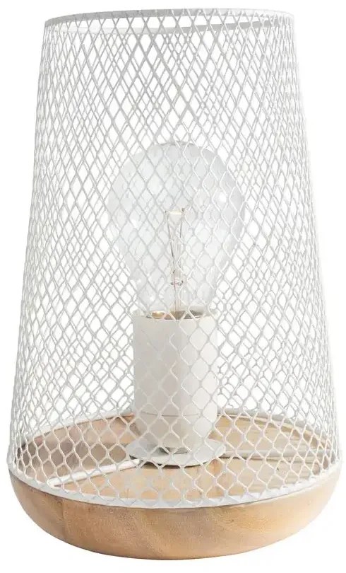 Dizajnová stolová lampa Marco 15 biele