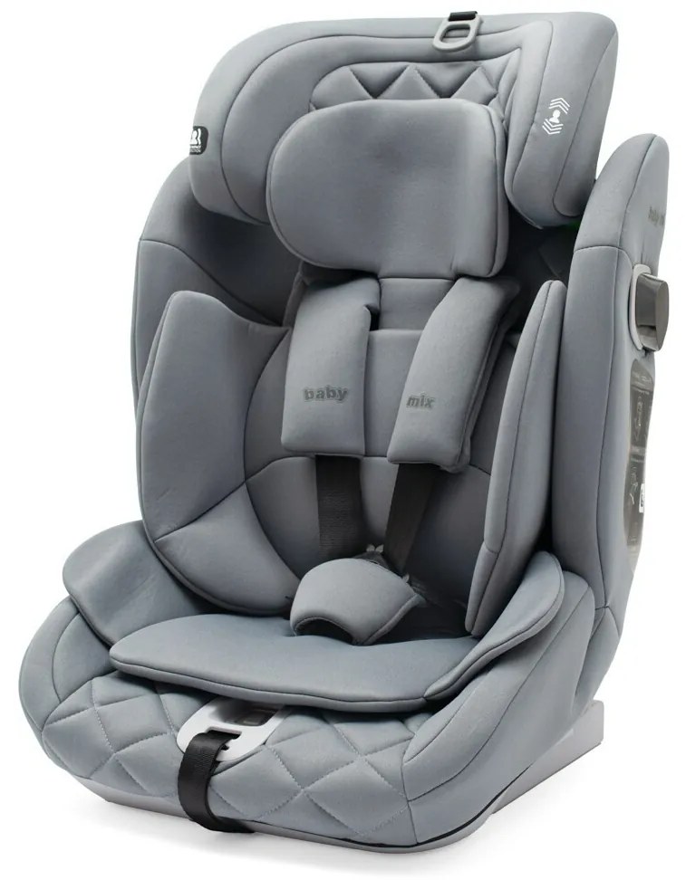 Autosedačka BABY MIX HERO PRE I-SIZE grey