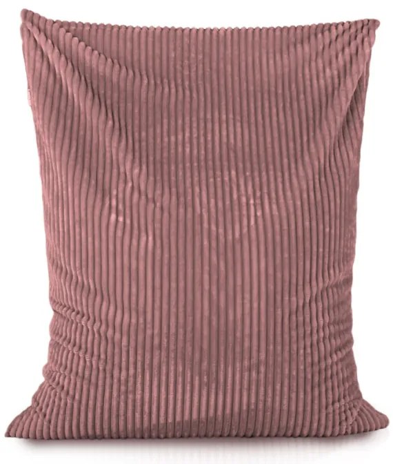 Vankúš na sedenie staroružový stripe