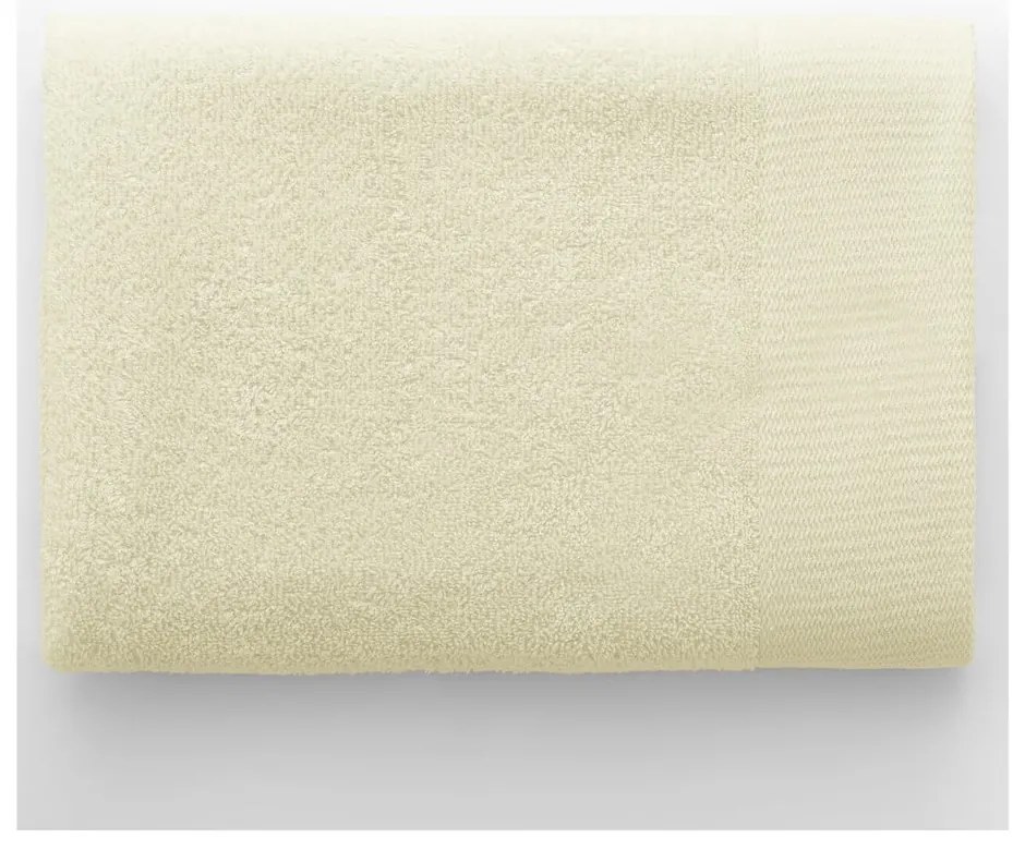 Krémovobiela froté bavlnená osuška 70x140 cm Amari – Restilo