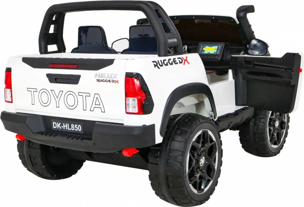 Ramiz Detské auto Toyota Hilux biele