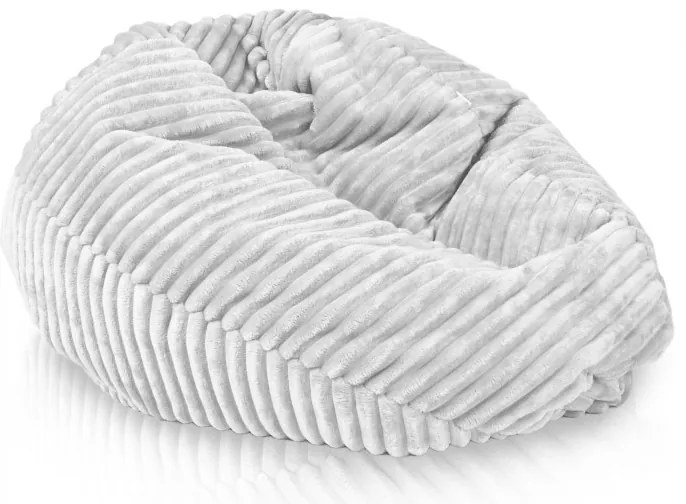Sedací vak Bag Sako Stripe XXL Farba: Čierny