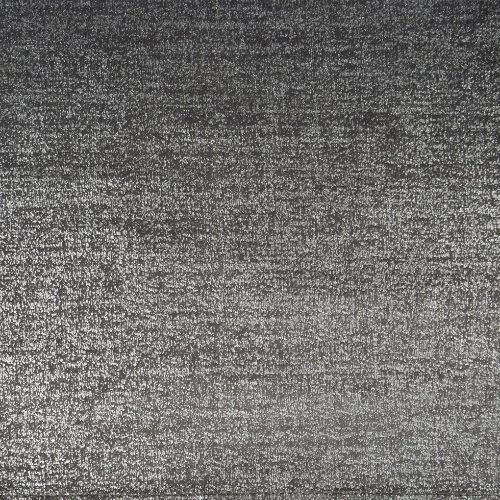 Tmavosivý zamatový záves PERI s ozdobným pásom v hornej časti 140x250 cm