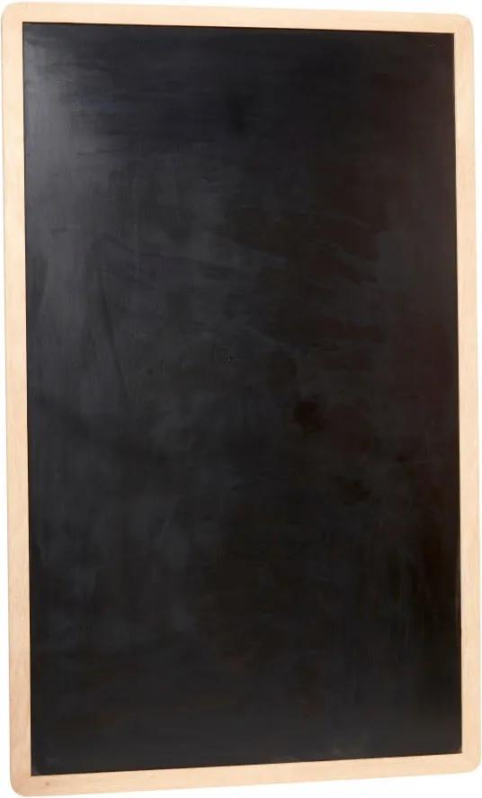 Čierna nástenná tabuľa Hübsch Oak Board
