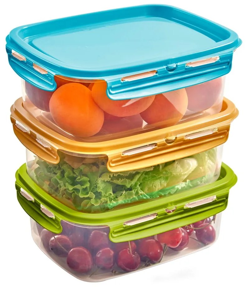 Potravinové škatuľky v súprave 3 ks Snipslock – Snips