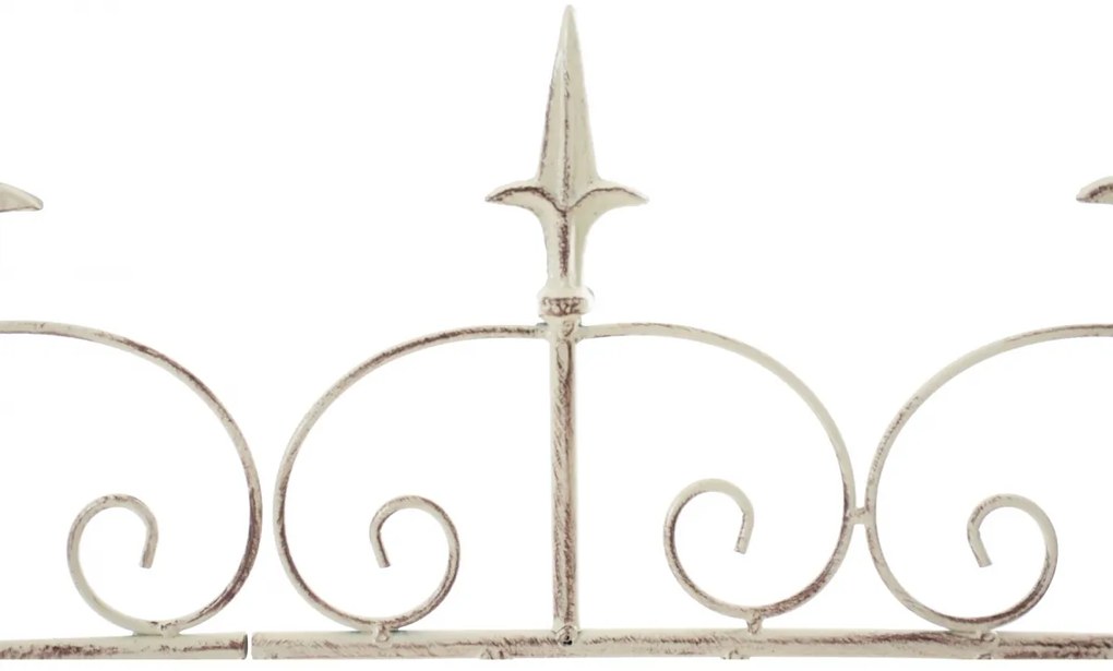 Mriežka na popínavé rastliny Mangold - 115 x 125 cm - Krémová antik