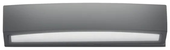 Ideal Lux - Vonkajšie nástenné svietidlo ANDROMEDA 2xE27/60W/230V IP55 antracit