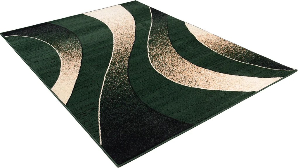 TA Koberec K857A ZELENÁ LACNÝ PP BLX Rozmer: 250x350 cm