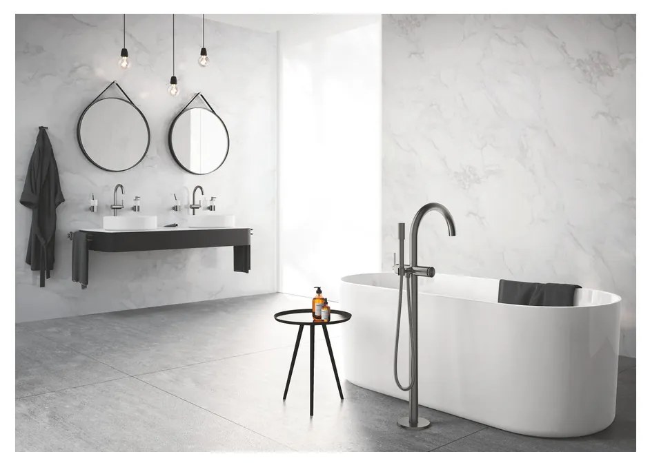 GROHE Atrio - Dávkovač tekutého mydla, kartáčovaný Hard Graphite 40306AL3