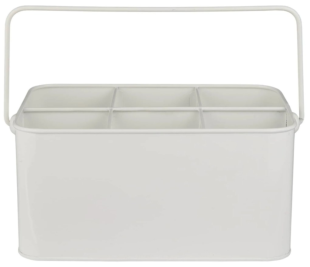 Ib Laursen Úložný box so 6 priehradkami Metal Handle