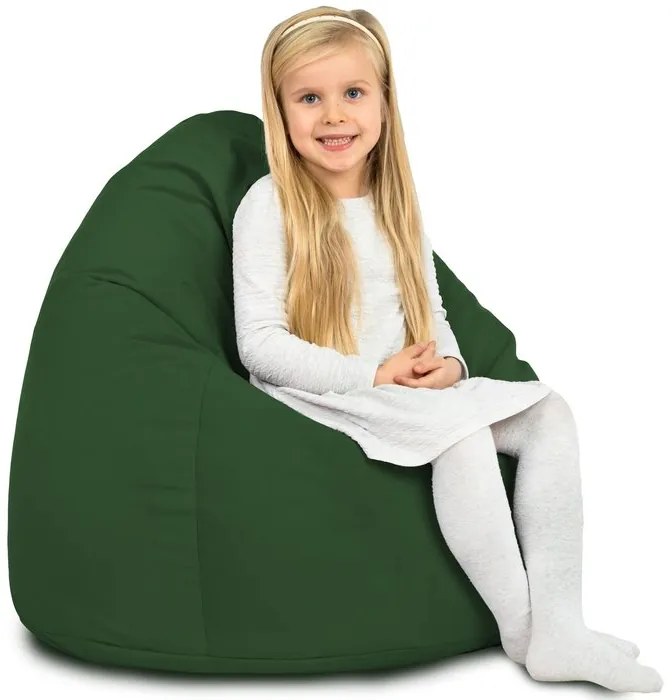 Sedací vak BAG Sako L Plyš Farba: 16. Tm. zelený