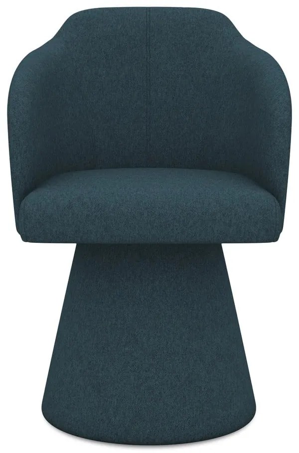 Čalúnené jedálenské kreslo v petrolejovej farbe Kanoa – Makamii