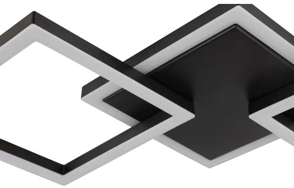 Brilliant - LED stropné svietidlo JORVIC LED/21W/230V 28x61,5 cm čierne