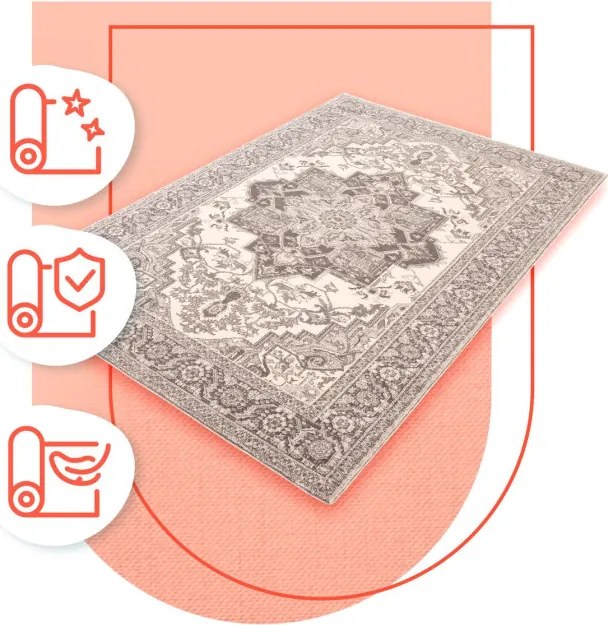 Koberec Agnella Platinium Ostis Alabaster