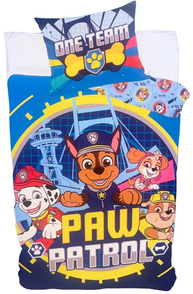 Obliecky Disney Paw Patrol team 140x200cm+90x70cm Faro
