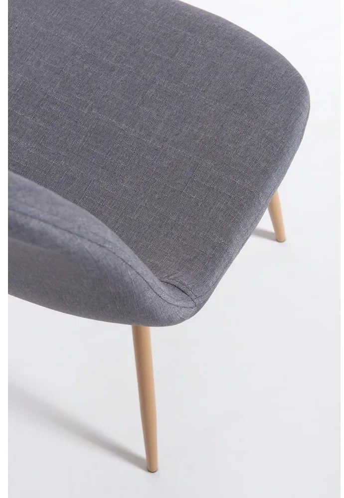 Súprava 2 svetlosivých jedálenských stoličiek Bonami Essentials Lissy