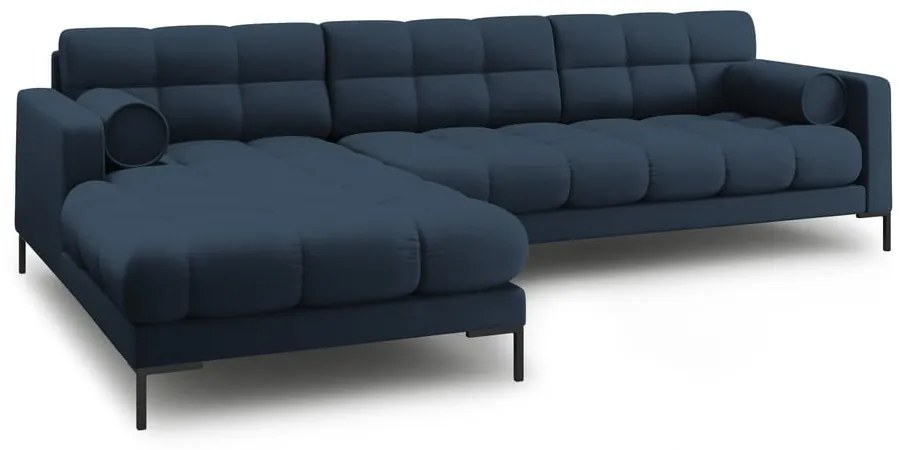 Modrá rohová pohovka (ľavý roh) Bali – Cosmopolitan Design