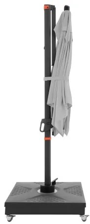 Doppler myZone 210 x 210 cm -  záhradný naklápací bočný slnečník : Barvy slunečníků - 827
