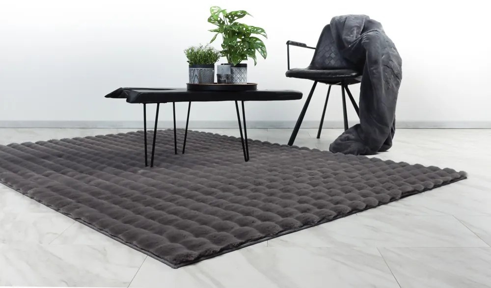 Lalee Kusový koberec Harmony 800 Graphite Rozmer koberca: 80 x 150 cm
