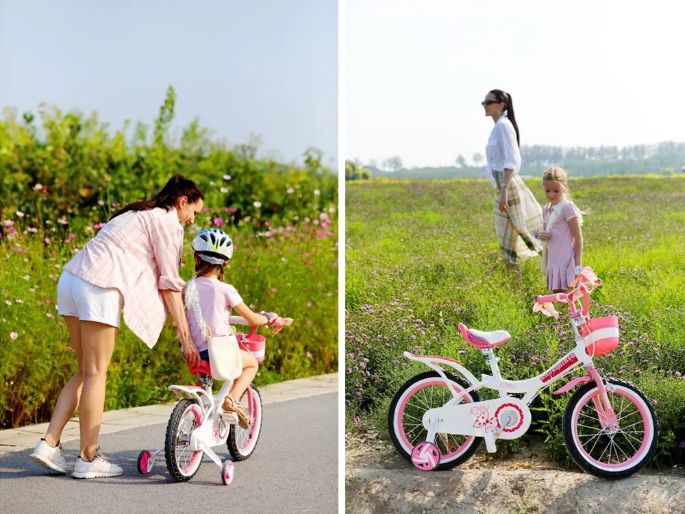 RoyalBaby Detský bicykel Royal Baby Jenny 16" RB16G-4 - ružový
