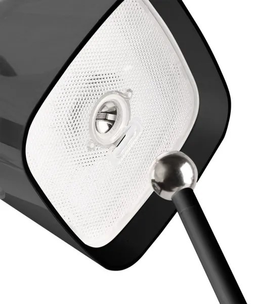 LED Solárna magnetická stolná lampa LED/5W/5V 3000-6000K 3600 mAh IP65 čierna