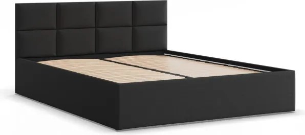 Manželská posteľ BORGO 160×200 cm čierna