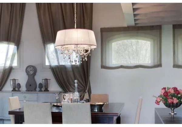 Incanti ICA P5 01 01 - Luster na reťazi CANDORE 5xE14/42W/230V