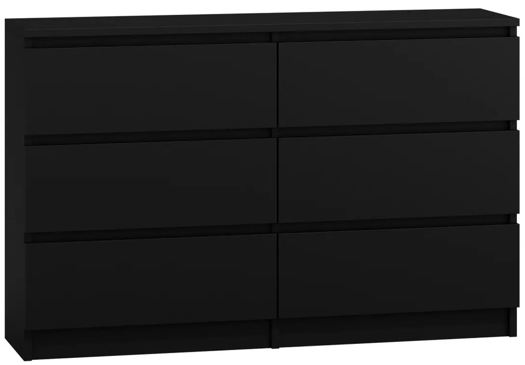 Komoda MALWA M6 120 čierna