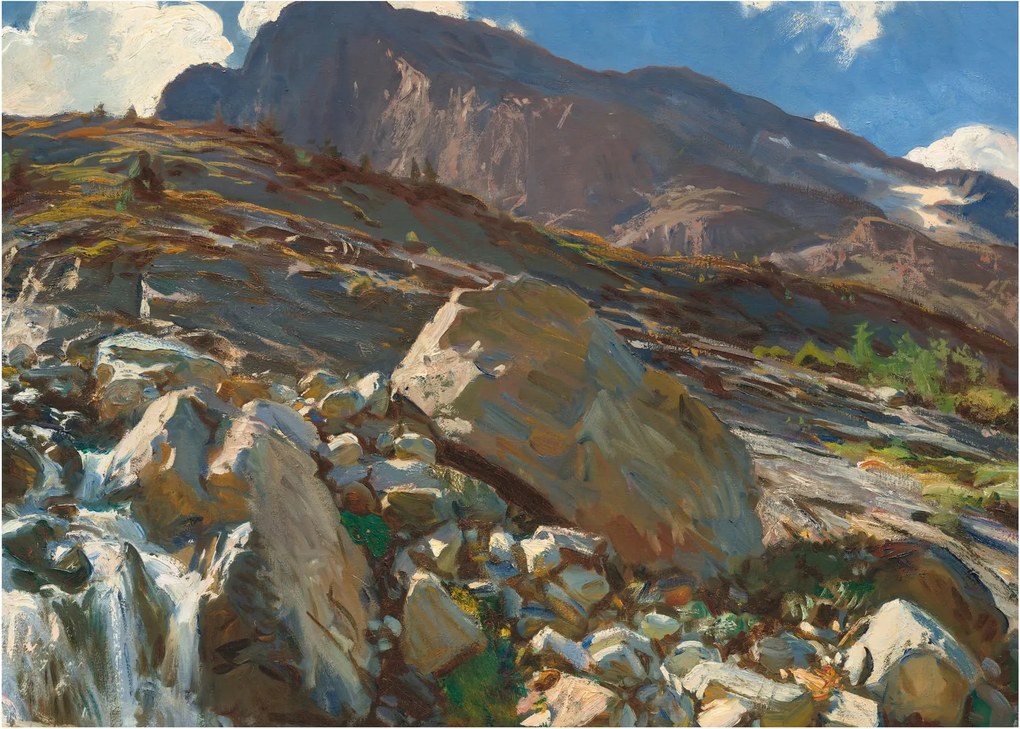 Obraz - John Singer Sargent, Simplon Pass, reprodukcia (70x50 cm)