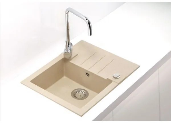 ALVEUS 1090950 - Kuchynský drez ROCK 59,5x47,5 cm granit/béžová