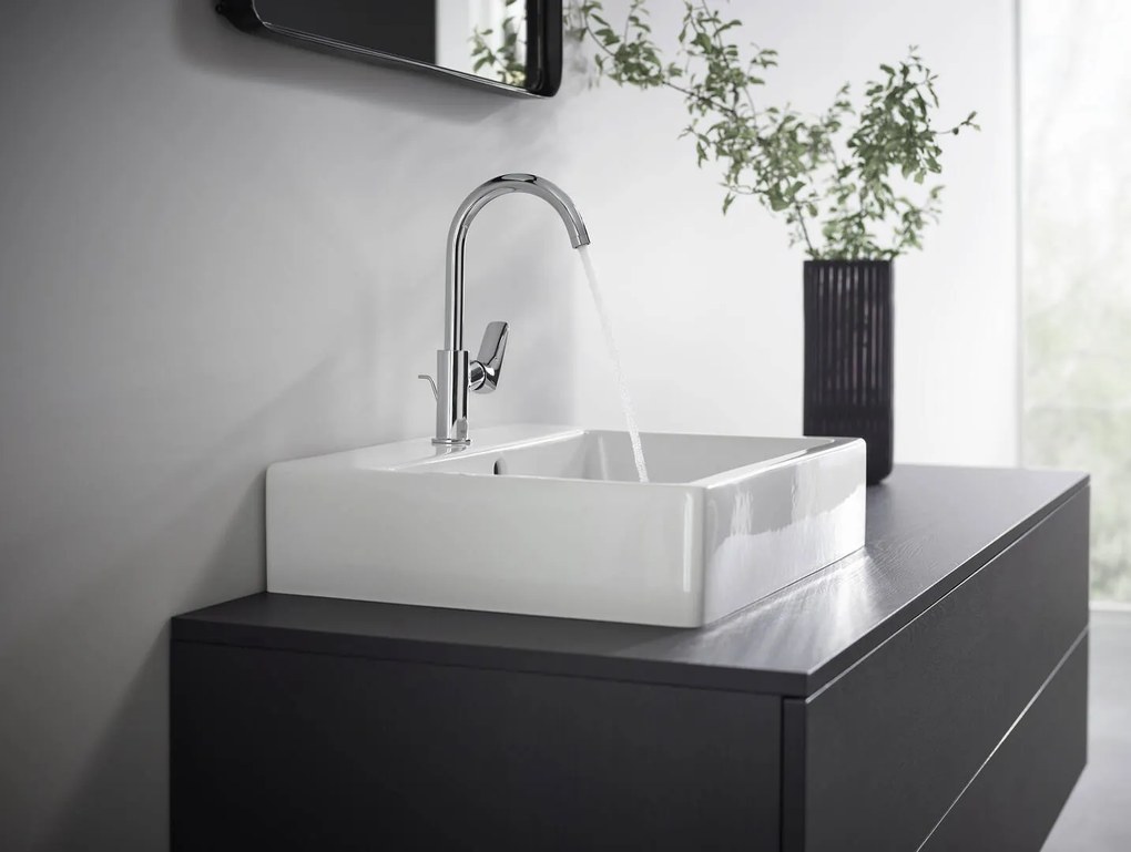 Hansgrohe Logis, umývadlová batéria s výpustom, chrómová, HAN-71130000