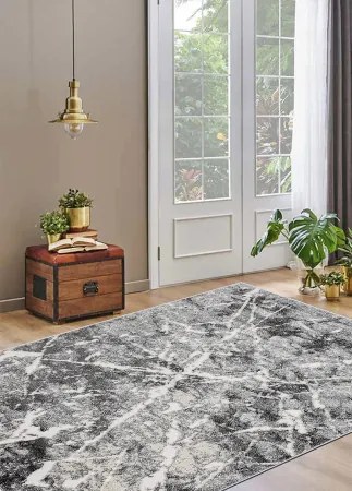 Koberce Breno Kusový koberec VICTORIA 8055 - 0644, sivá, viacfarebná,160 x 230 cm