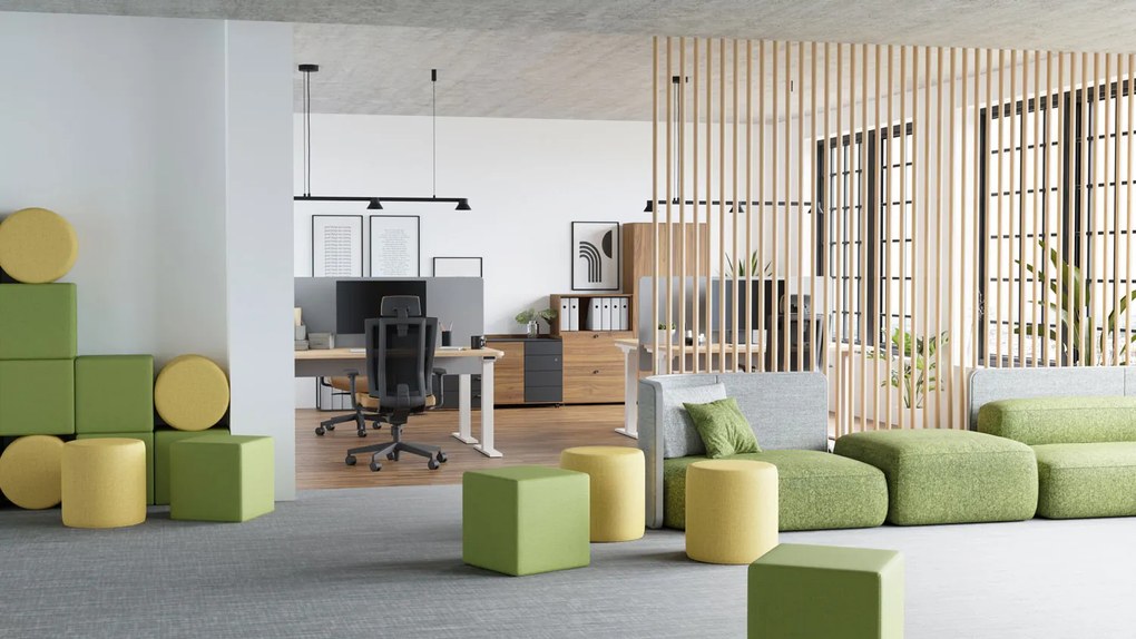 Grospol - Taburet do kancelárie Square