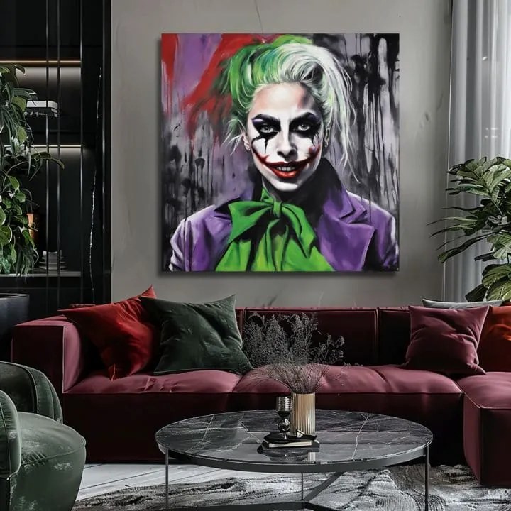 Obraz na plátne - Joker Lady | different dimensions
