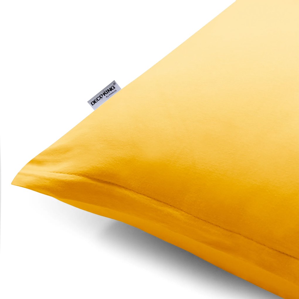 Obliečky na vankúše DecoKing Amber oranžové