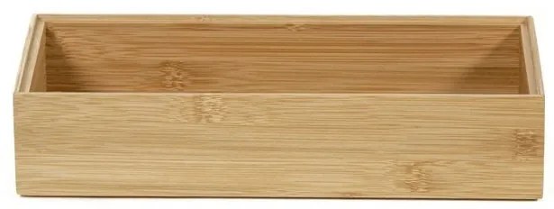 Organizér Compactor Bamboo Box, 30 x 15 x 6,35 cm, prírodné drevo