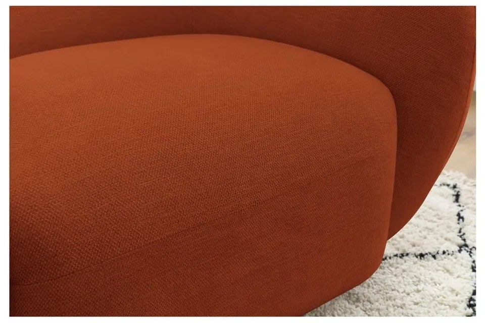 Oranžové kreslo Celine – Bobochic Paris