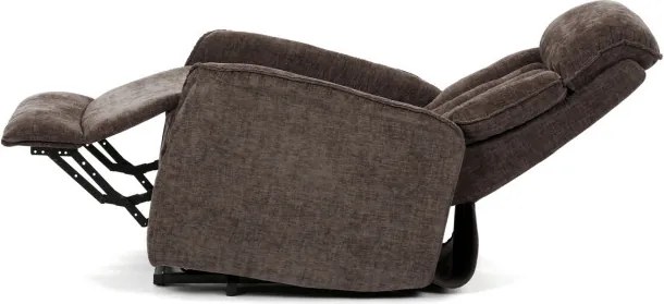 Polohovacie kreslo hnedé, elektrické TV-H9727 BR2