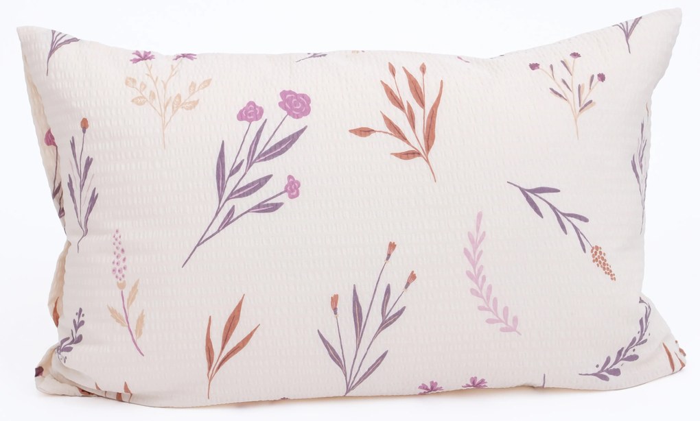 Krepová obliečka na vankúš Renforcé 40 × 60 cm - Chloe béžová