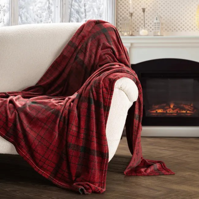 Deka KRATA 1 červená