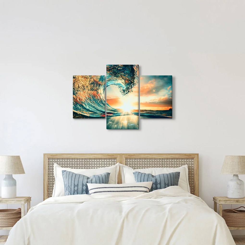 Obraz - Vlna (90x60 cm)