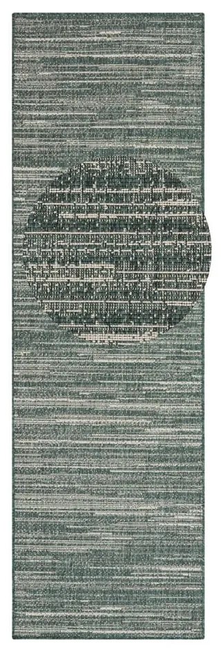 Zelený vonkajší koberec behúň 250x80 cm Gemini - Elle Decoration